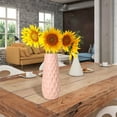 thumbnail image 5 of XYAIYT Plastic Flower Vase for Home Decor Fall Decorations Holiday Decorations Modern Centerpiece for Weddings Dining Tables Living Rooms Office Shelves Pink, 5 of 6