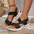 thumbnail image 1 of MKLEKYY Sandalias Flexi de Verano para Mujer, Transpirables, Elásticas, de Playa, Con Tejido Patchwork, 1 of 4