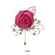 thumbnail image 3 of Ramillete nostálgico vintage Advancent broche Floral Rosa roja, 3 of 6