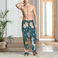 thumbnail image 2 of Yiaed Dogs Print Men's Lounge Pants, Loose PJ Bottoms, Long Pajama Pants for Men-Small, 2 of 6