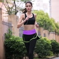 thumbnail image 4 of Cinturones para correr para mujeres y hombres, bolsa para cinturón con solapa, clip para llaves, cabe en el bolsillo del teléfono celular, 4 of 8