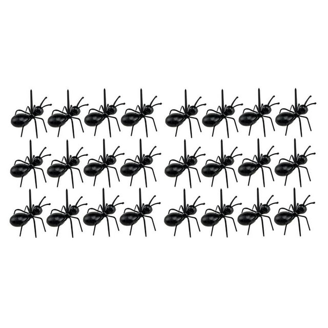 Selecciones para fiestas con forma de hormiga 24 Piezas Worker Ant Party Picks Fruit Fork Snack Cake Postre Tenedores 24 piezas Magideal Selecciones para fiestas con forma de hormiga