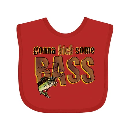 

Inktastic Kick Bass Gift Baby Boy or Baby Girl Bib