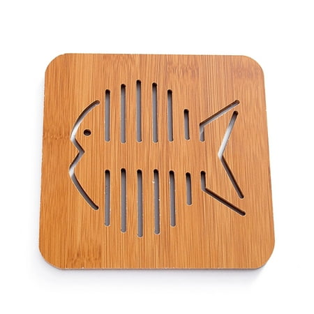 

Benafini Wooden Table Placemat Heat Resistant Hot Pot Coasters Cup Mat Tea Coaster