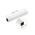 thumbnail image 3 of Uxcell 6063 Aluminum Square Tube Seamless Pipe Tubing 30 x 30 x 1 x 200mm, 3 of 5