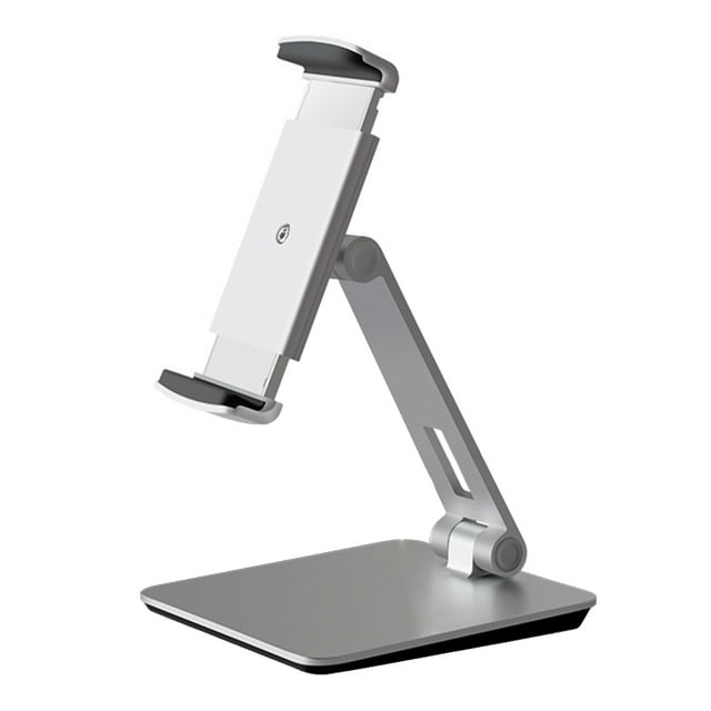 ziyahi Universal Smartphone & Tablet Stand Aluminum Alloy Desk Mount Holder 360 Degreen Bracket Replacement for iPad iPhone