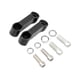 thumbnail image 4 of Extensión de espejo para motocicleta Accesorios para motocicleta Bloque de espejo Placas base Negro, 4 of 9