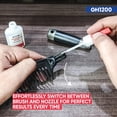 thumbnail image 5 of (2-in-1) Super Glue for Plastic with Brush Applicator & Nozzle - Fast Setting Plastic Glue Heavy Duty for Solid Bonds, DIY & More, Crystal Clear & No Stain Glue, 5 of 9