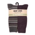 thumbnail image 2 of MUK LUKS Women's Mid-Calf Tall Boot Socks, 6-Pack, Fits Shoe Sizes 6-11, 2 of 5