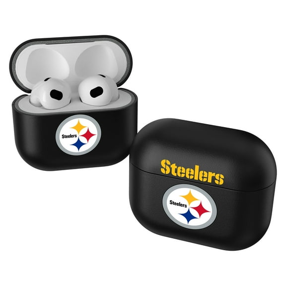 Keyscaper Black Pittsburgh Steelers Insignia AirPods 3rd Gen Case Cover