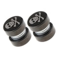 thumbnail image 3 of 2pcs Pendientes Magnéticos Del Perno Prisionero Hombres Mujeres Pendientes Del Imán Del Acero Inoxidable - Cabeza de SM SunniMix Pendientes de clip Pendientes, 3 of 5
