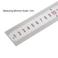 thumbnail image 4 of Uxcell Stainless Steel Ruler with Scriber Block 40" Metric Inch Ruler with 36mm Locating Vernier Slider, Silver Tone, 4 of 5