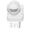 thumbnail image 3 of Motion Sensor Detector Switch, AC 110-240V Infrared Motion Sensor ABS  For School For Toilet White, 3 of 8