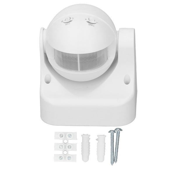 Infrared Motion Sensor, Waterproof Motion Sensor Detector Switch For Toilet For Office Building White