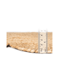 thumbnail image 4 of Sivi 5 x 5 Feet Handmade Scallop Braided Jute Rug - Natural Jute Round Rug, 4 of 11