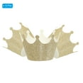 thumbnail image 3 of Unique Bargains Cupcake Wrappers Paper, 12 Pack Baking Cups Crown Decoration, Light Gold Tone, 3 of 6