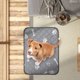 thumbnail image 5 of Alfombrillas para cachorros reutilizables y lavables, para perros y gatos; duraderas, a prueba de fugas y antideslizantes; para el hogar y los viajes, 5 of 6
