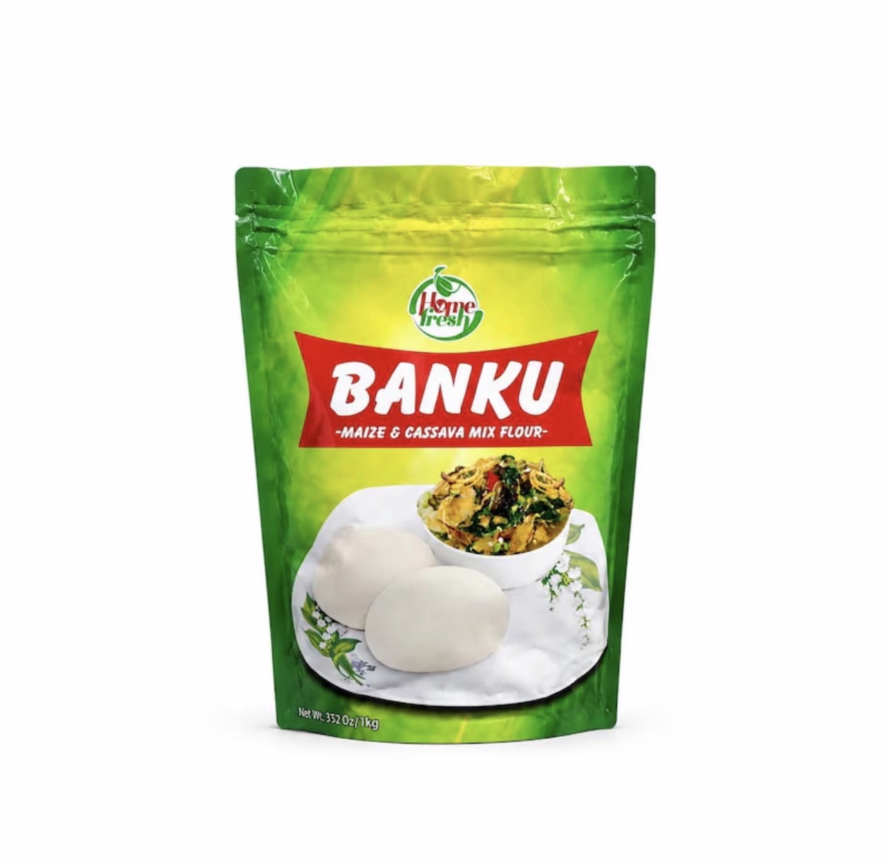 Mama's Choice 4lbs Plantain Fufu - Traditional African Cuisine