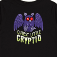 thumbnail image 4 of Inktastic Cutest Little Cryptid Mothman Boys or Girls Long Sleeve Toddler T-Shirt, 4 of 5