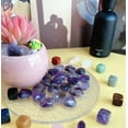 thumbnail image 3 of 20Pcs Tumbled Polished Natural Amethyst Stones and Crystals Heart Stones, 0.78" Crystals and Healing Stones Quartz Bulk for Wicca, Reiki, Healing Energy, Chakra Stones, Witchcraft Supplies, 3 of 6
