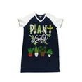 thumbnail image 3 of LazyOne Women's Nightgown, Funny V-Neck Sleep Shirt for Women (Plant Lady, S/M), 3 of 7