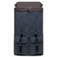 thumbnail image 4 of Mochila de lona vintage Kaukko Mochila de senderismo para viajes al aire libre Mochilas escolares KAUKKO KD01-2-Black, 4 of 5