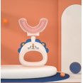 thumbnail image 2 of 2 cepillos de dientes en forma de U para niños, 360 cepillos de dientes para el cuidado de los dientes orales, 2-12 años, 2 of 5
