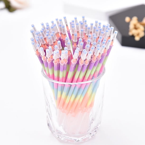 Recargas de Bolígrafo de Gel Perfecl Multicolor 0.7 mm 12 Piezas