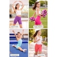 thumbnail image 3 of dELiA*s Girls Biker Shorts Breathable Stretch Athletic Yoga Running Dance Shorts for Girls 2 Pack, 3 of 7
