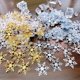 thumbnail image 5 of 200 piezas/300 piezas de copos de nieve artificiales para decoración navideña, material de decoración para bodas y Navidad hecho a mano para el hogar, 5 of 5