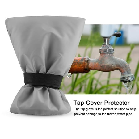 Rdeghly Anti Frost Tap Cover Protector Faucet Glove Winter Water