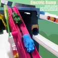 thumbnail image 5 of Juqic Rampa De Coche De Juguete para Niños Pista Dinosaur Spray Hills Adventure Railcar Slot Car Vehicle Race Play Set con 20 Mini Coches para Niños En Edad Preescolar Rompecabezas Regalos Niños De 3, 5 of 5