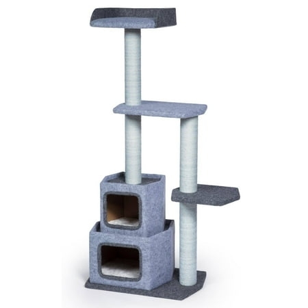 UPC: 0048081073087 | Prevue Pet Products 54 in. Kitty Power Paws Plush Sky Tower