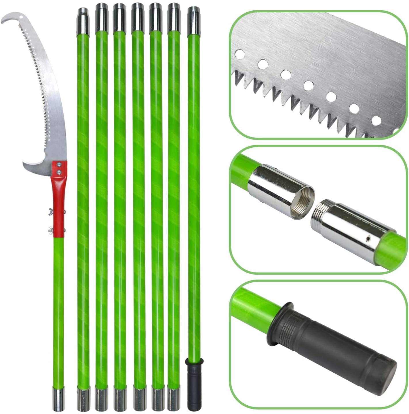 Levang 26 Feet Tree Pole Pruner 8M 