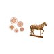 thumbnail image 5 of Arte De Pared Tejido En Ratán Y Escultura De Figura De Caballo Para Salón De Té, Pasillo, Dormitorio, Porche, Cafetería, Decoración Del Hogar Y Oficina. Adorno De Animal., 5 of 8