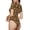 Autumn With Pumpkin Harvest, variant on Tiny Green Fern Leaves Womens One Piece Swimsuits Modest Tummy Control Bathing Suits Lace Up Slimming Swim Suit-XX-Large