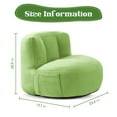 thumbnail image 3 of Yalmila Ultra Soft Bean Bag Chiar for Kids,Teens and Adults includes pocket,Zipper Comfy Chair(2ft, Lime Green)!Note SMALL sizes!, 3 of 11