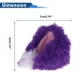 thumbnail image 4 of Accesorios para Cascos de Motocicleta Decoración Orejas de Peluche para Cascos de Motocicleta Bicicleta Esquí Gradiente Púrpura Blanco Pegatina 2 Juegos, 4 of 6