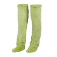 thumbnail image 3 of yuksok over Knee High Fuzzy Socks Bedroom Boot Socks Lady Cozy Super Soft for Women Green S, 3 of 9