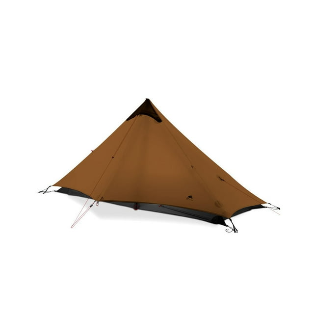 Soidarity Tienda de campaña sin varillas, suministros para acampar, operación Simple, instalación práctica, accesorio para exteriores, diseño carpas Caqui/Persona soltera Soidarity OD028552-02