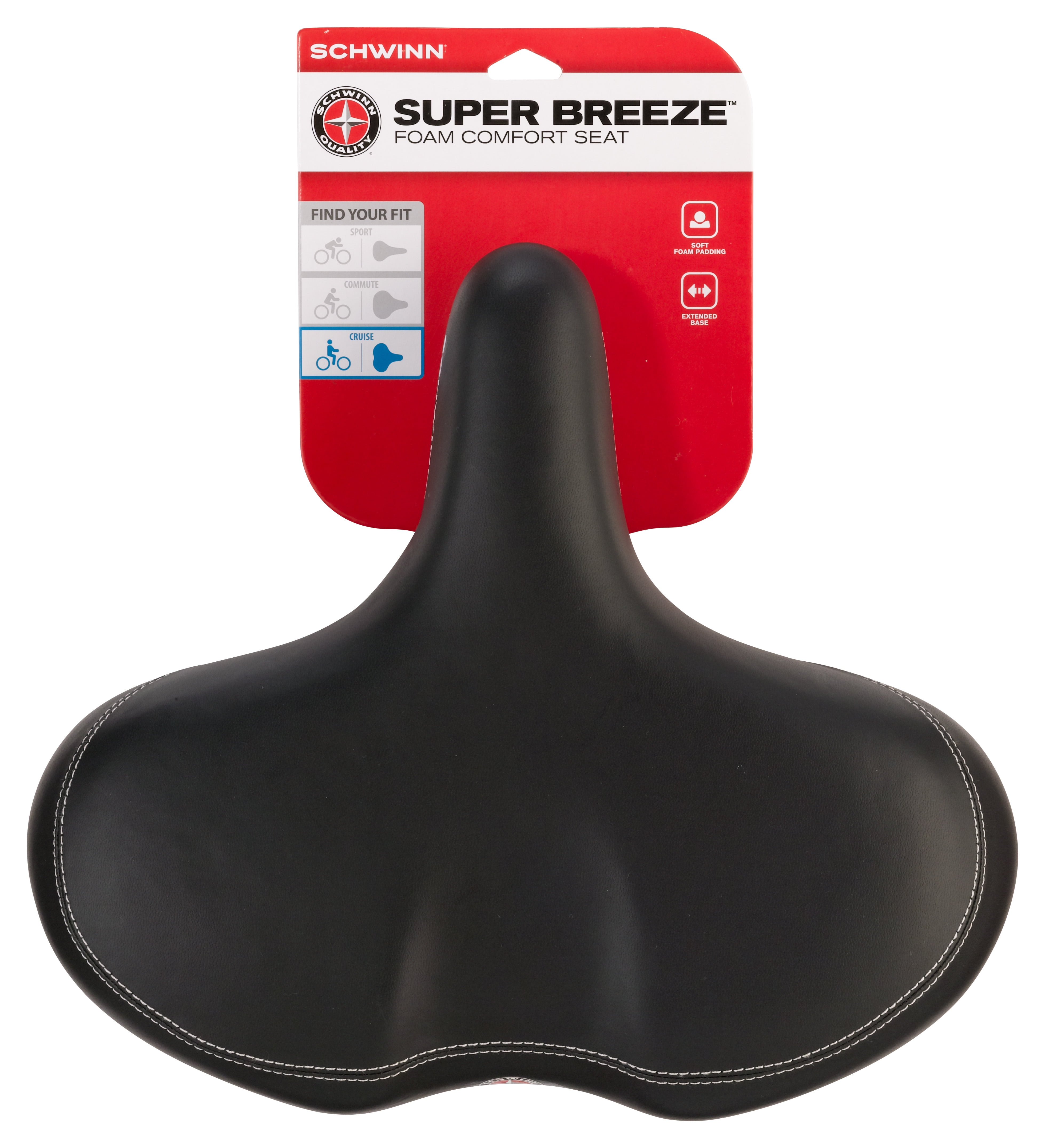 Schwinn Comfort Seat Saddles Sports Outdoors Parts Components