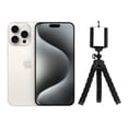 thumbnail image 1 of iPhone 15 Pro Max 256GB Blanco CHIP Reacondicionado más Tripode, 1 of 6
