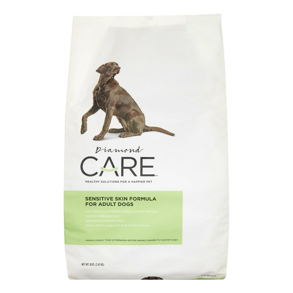 Diamond Care Sensitive Skin Dry Dog Food, 8 Lb - Walmart.com - Walmart.com