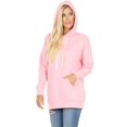 thumbnail image 3 of Womens Basic Oversized Hooded Pullover Sweatershirt Sweater, 3 of 4