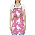 thumbnail image 3 of Pofeuu Cute Poodle Dog Print Aprons with Pockets, Cute Aprons for Kitchen, Cooking, Server, Barber, Chef Apron, 3 of 7