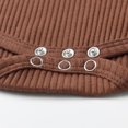 thumbnail image 4 of Newborn Baby Boy Clothes Long Sleeve Romper Solid Pants Outfits Set Brown 6-9 Months, 4 of 6