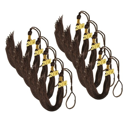 

Academic Grade Graduation Tassels with 2021 Gold Pendants Graduation Grade Tassels