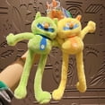 thumbnail image 4 of Pull-off working monster stuffed animal keychain gift-Purple, 4 of 5
