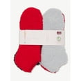 Joyspun Women's Low Cut Cozy Socks, 6Pack, Size 410