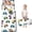 Monster Cartoon Truck White Pattern, variant on Monster Cartoon Truck Gray Pattern Teens Toddler Nap Mat with Pillow, Sleeping Mat Bag for Preschool Daycare 59"x22"